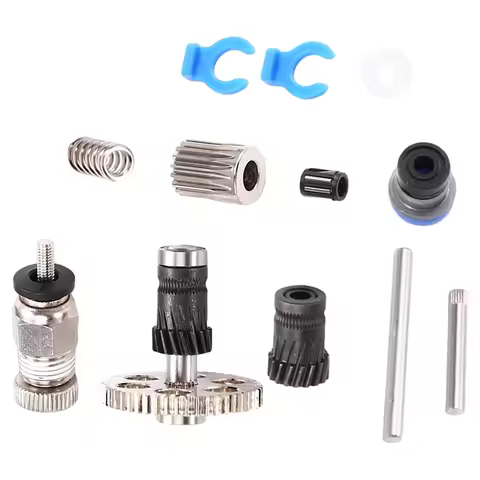 New--HRC60+ DDB Drive Gear Kit Dual Gears For B M G Extruder Btech Upgrade 3D Printer Gear Set 3D Pr