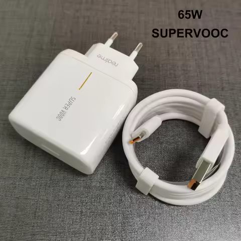 65W SUPERDART Realme Fast Charger 6A Type C Cable EU Fast Adaper For Realme GT2 Pro Neo2 2T Q3 X7 Pr