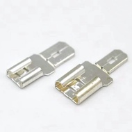 10/20/50pcs Spade Connector Crimp Terminal Adapter tin plated with 6.3mm Female to 4.8mm Male