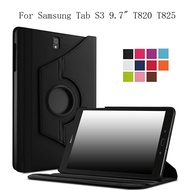 Samsung Galaxy Tab S3 9.7 SM-T820 SM-T825 T829 Tablet Case 360 Rotating Folding Stand Bracket Flip Leather Protective Cover