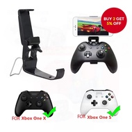 For Xbox One X/S Controller Mobile Phone Clip Stand Mount Hand Grip Gamepad Joystick Accessories For