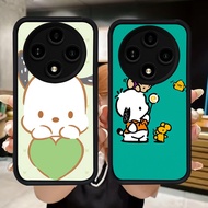 Q6 Pochacco Soft Casing for Xiaomi Redmi A3X poco X7 C75 C61 X3 NFC A3 14C Pro 5G