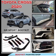 TOYOTA COROLLA CROSS 2020+ GR SPORT STYLE FULLSET SKIRTING (FRONT SKIRT ,SIDE SKIRT, REAR SKIRT/SPOI