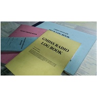 Engine Room Log Book/Chief Officers Log Book/Chief Officer Deck Log Book/GMDSS Radio Log Book/Oil Re