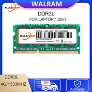 Walram SODIMM DDR3L 4G | 8G RAM 1333MHz 1333Mhz Auto Compatible | Laptop Memory Notebook