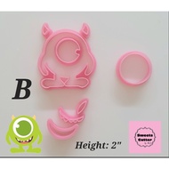 Monster INC Fondant Cutter