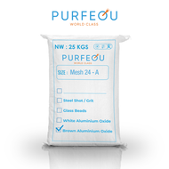 PURFEQU - Brown Aluminium Oxide Mesh 24 Pasir Sandblasting