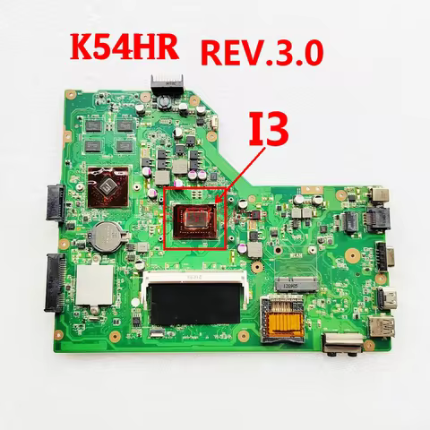 K54HR Mainboard For ASUS K54HR X54HR X54HY K54LY Laptop Motherboard I3-2330M/I3-2350M DDR3