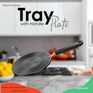 Tray Plate 24cm Anti-Scald Defrost Pot Base with Handle