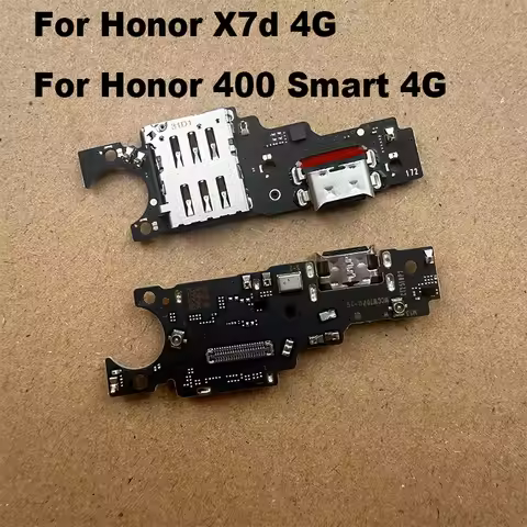 For Huawei Honor X7d / 400 Smart 4G USB Charging Dock Board Port Mic Microphone Connector Fast Flex 