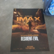 GSC LIMITED EDIOTION Resident Evil movie A3 POSTER IMAX
