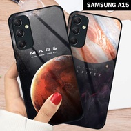 Softcase Glass Samsung A15 [42] Case Planet Samsung A15 - Handphone Case - Handphone Protector - Sam