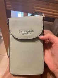 美國Kate spade 蘋果綠手機包