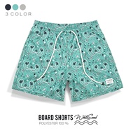 WhiteSand - Men Boardshorts กางเกงขาสั้นผู้ชาย ลาย BDN ชุดไปทะเล กางเกงว่ายน้ำ