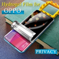 Soft Hydrogel Film For OPPO R15 R15X R17 Pro Privacy Screen Protector For OPPO K10 K9 Pro K9S K7 K7X K5 K3 K1