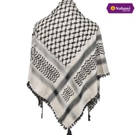 White Almas Arabic Turban Hajj Turban/ Keffiyeh/, Turban, Shemagh White Turban/ Palestinian Turban A