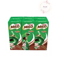 Milo Chocolate Malt Uht Packet Drink 6 x 200ml