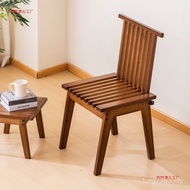 Chair Dining Chair Bench Rectangular Outdoor Long Strip Folding Courtyard Medieval Back Chair Table 