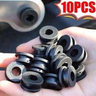 10Pcs Durable Motorbike Anti-Vibration Bolts Washers Universal Motorcycle Fairings Rubber Gaskets Mo