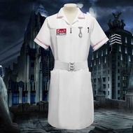 Halloween Costume Forrest Gump Joker Clown Nurses' Uniform Cosplay Outfit Performance Show Costume M