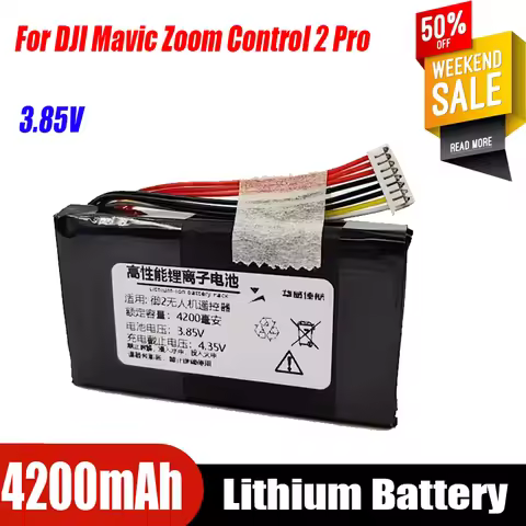 Battery for DJI Mavic 2Pro for DJI Mavic Zoom Control 2 Pro Li-po Polymer Rechargeable 623758-1S2P 3