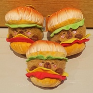 GANTUNGAN CAPYBARA BURGER DOLL KEYCHAIN AW KEYCHAIN 0603220