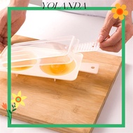 YOLAN Eggs Chicken Microwave Baking Kitchen Tool Microwave Eggs 2 Eggs DIY Draining Egg Boiler