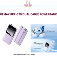 REMAX RPP-679 Cynlle Series 10000mAh PD20W + QC22.5W WITH DUAL CABLE POWERBANK