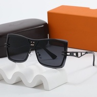 LV1090 Large Frame Toad Glasses Unique Sunglasses Fashion Trendy Sunglasses Men Women