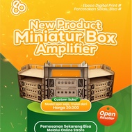 REPLIKA MESIN Mini Power Box | Ashley Box Built Up Model | Custom Miniature Amplifier Box – Replica 