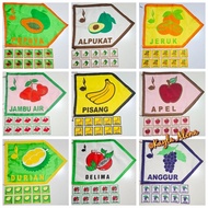 (1 Pack = 1 Team Flag + 10 Team Bets) Scout Team Color Fruit Name