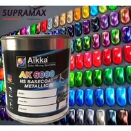 Cat 2K Aikka Custom Mixed Paints 2K Paint/ Car Paint Cat Bancuh Kereta Motor SUPRAMAX 1L