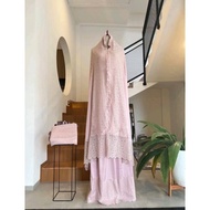 [BEST QUALITY] PAKET SESERAHAN ALAT SHOLAT LENGKAP | LILY CHLORE PINK