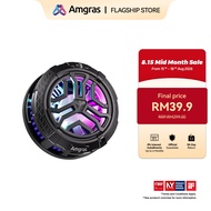 Amgras iceWorld Pro Phone Cooler gaming Mute Dissipate Fan Cooling Radiator Magnetic/Back-clip 2 in 