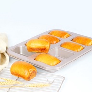 [CHEFMADE.os] 8 Cup Non-stick Petite Loaf Pan Mini Loaf Pan Non Stick Bakeware Mini Desserts Bread B