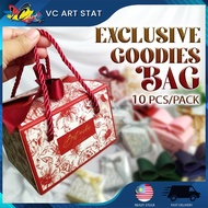 VC Art Wedding Box 10s Party Birthday Door Gift Goodies Exclusive Premium Gift Souvenir Bag Box Beg Kotak Gula-gula