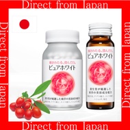 【Direct From Japan】Shiseido Pure White Tablets & Drink:Whitening Supplement with UV Protection