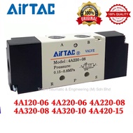 AirTAC 4A120-06 4A220-06 4A220-08 4A320-08 4A320-10 4A420-15 Pneumatic Air Valve Pilot Valve