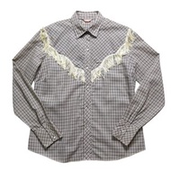 70s H BAR C 格紋流蘇西部襯衫 Western Shirt