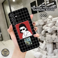 HP Latest Samsung Galaxy S23 FE Case - Leviora Case - Black Fashion Case - Samsung Galaxy S23 FE Sof