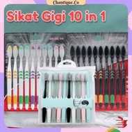10 in 1 Toothbrush Adult Toothbrush/ Soft Bristle Toothbrush/ Soft Bristle Toothbrush/ Imported Toot