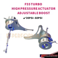F55 TURBO HIGH PRESSURE ACTUATOR ADJUSTABLE BOOST 30PSI - 60PSI WESGATE VACUUM