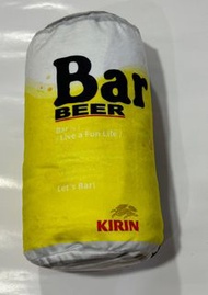 台灣麒麟 kirin「Bar罐造型毛毯枕」
