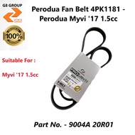 Perodua Fan Belt 4PK1181 - Myvi 17 1.5cc ( 9004A 20R01 )