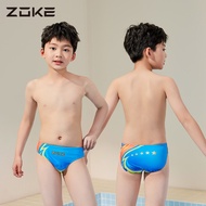 Zoke Swim Briefs for Boys Competition Training Professional Swim Trunks