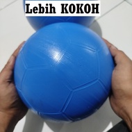Bola Plastik Biru Standard Tebal Bal Plastik Sepak Bola Ball Plastik Bola Kaki Bola Murah Umum Buat