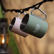 日本直送🇯🇵 KALDI 露營咖啡杯 保溫杯 附登山扣☕️ camping mug cup coffee outdoor