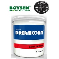 ❁BOYSEN Nation Dreamcoat Latex GLOSS and FLAT LATEX  4 LITER GALLON for Concrete and Stone ORIGINALღ
