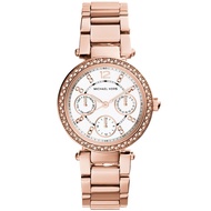 พร้อมสต็อก ！MICHAEL KORS Parker Multi-Function - Rose Gold นาฬิกาผู้หญิง รุ่น MK5616 33mm ของแท้100%