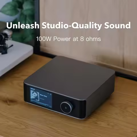Ultra High Power 100W Wireless Streaming Amplifier with Premium DAC HDMI ARC Optical Inputs